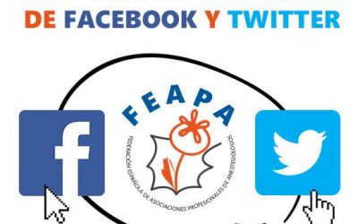 FEAPA abre sus cuentas de Facebook y Twitter
